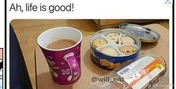 coffee and cookies