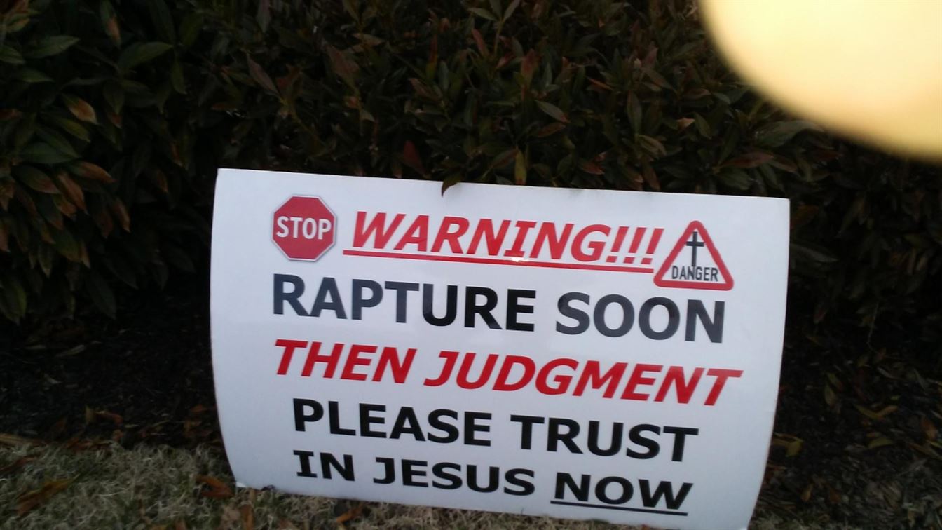 Rapture Sign