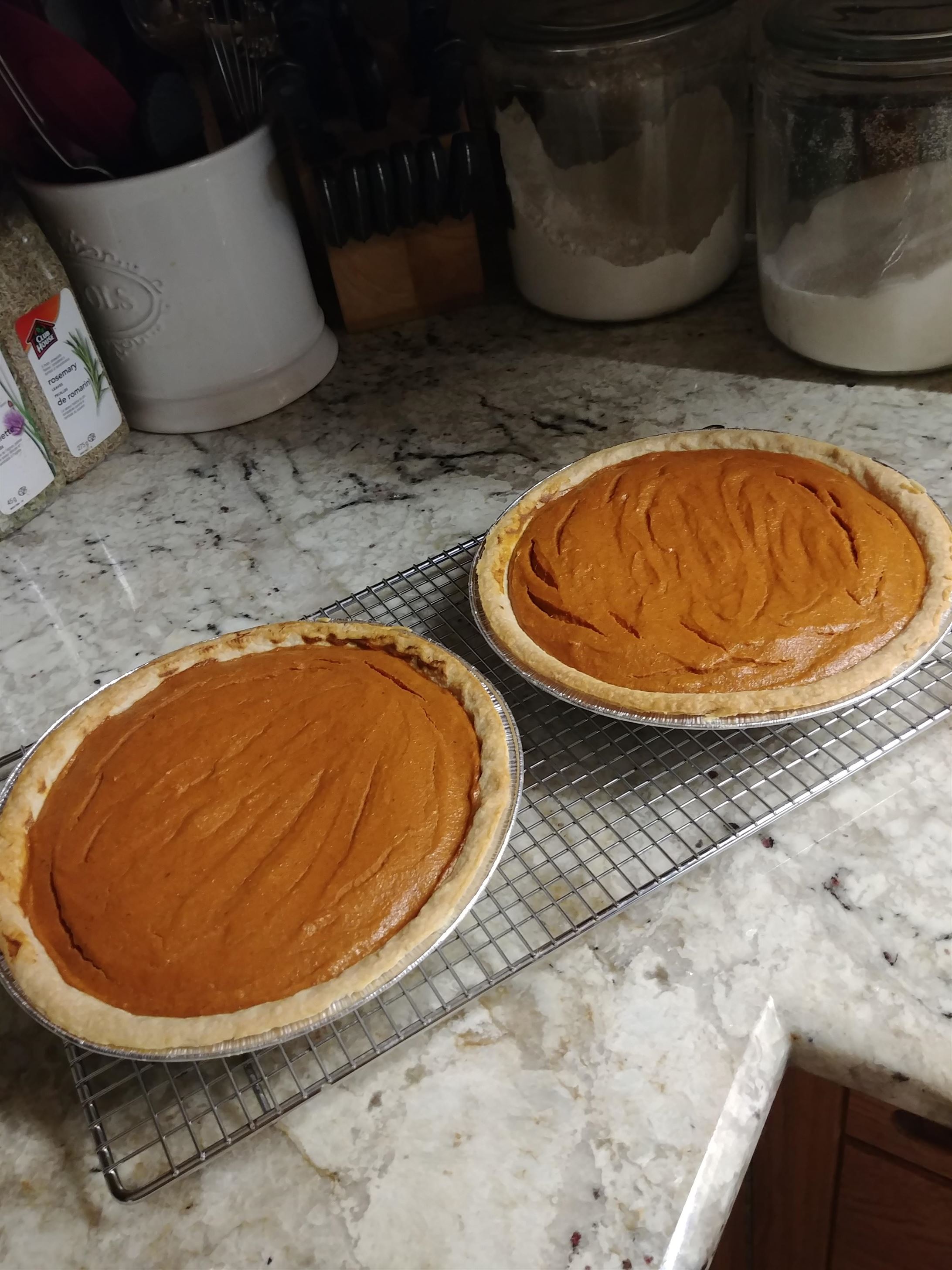 pumpkin pies