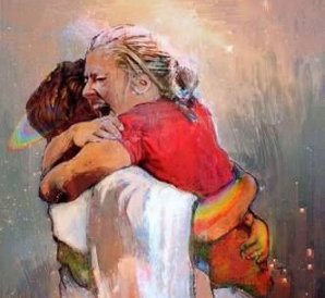 Hugging Jesus