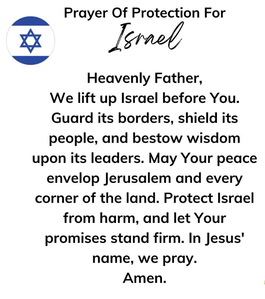 prayer for Israel